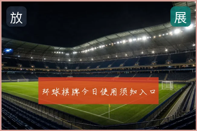 环球棋牌今日使用须知入口